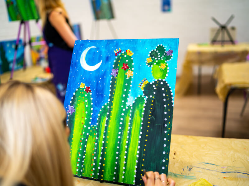paint and sip classes australia